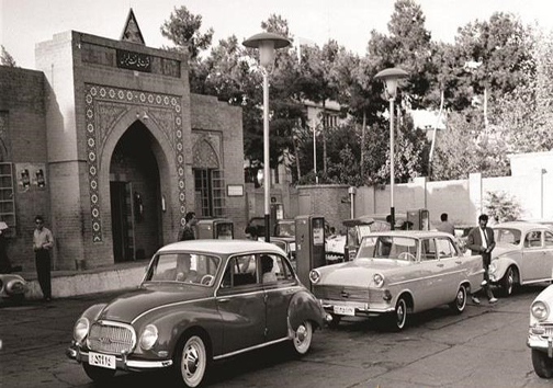 جایگاه پمپ بنزین دهه 40 را ببینید+عکس