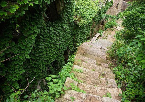 روستای که پس از ترک صاحبانش به باغ زیبا تبدیل شد
