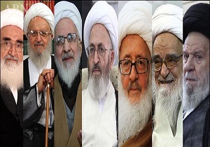 دیدار اعضای شورای هماهنگی دهه کرامت با مراجع عظام تقلید در قم