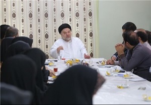 دیدار خبرنگاران با آیت الله شهرستانی نماینده آیت الله سیستانی در قم
