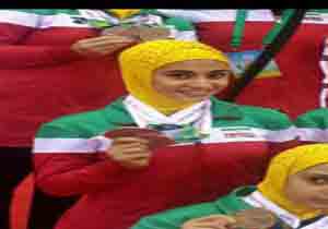 کسب سه مدال به دست بانوی مازندرانی از مسابقات آسیایی