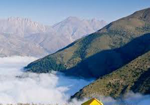 روستایی در آسمان + تصاویر