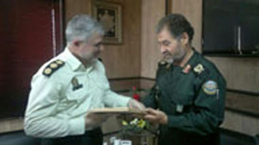 تصاویر تقدیر از پلیس جانباز