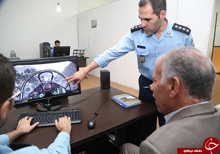 بازدید امیر برات پور از مراحل ساخت بازی رایانه ای عملیات حمله به اچ3