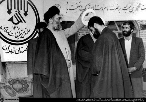 24 تصویر کمتر دیده شده از رهبر انقلاب در دوره ریاست جمهوری ایشان