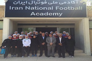 دیدار رئیس و دبیر کل فدراسیون با ملی پوشان فوتسال بانوان