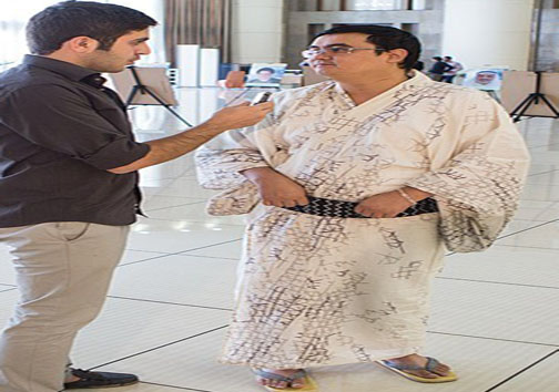 پوشش جالب شیعه ژاپنی در تهران+ عکس