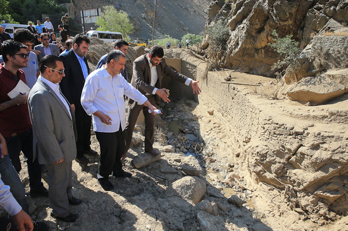 بازدید مسجد جامعی ازکن