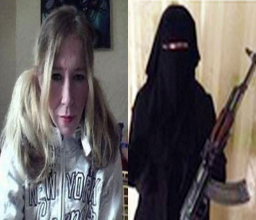 خواننده معروف انگلیسی، بانوی نمونه داعش شد +عکس