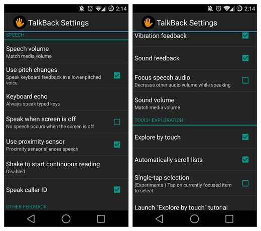 تنظیمات Android accessibility برای استفاده بهتر از اندروید