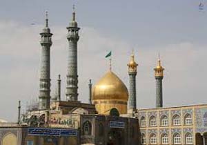 همکاری ریگانی ها در مراسم غبار روبی حرم حضرت معصومه (س) در قم