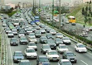 کاهش 9 درصدی تردد برون شهری/ سهم 14 درصدی وسایل نقلیه سنگین