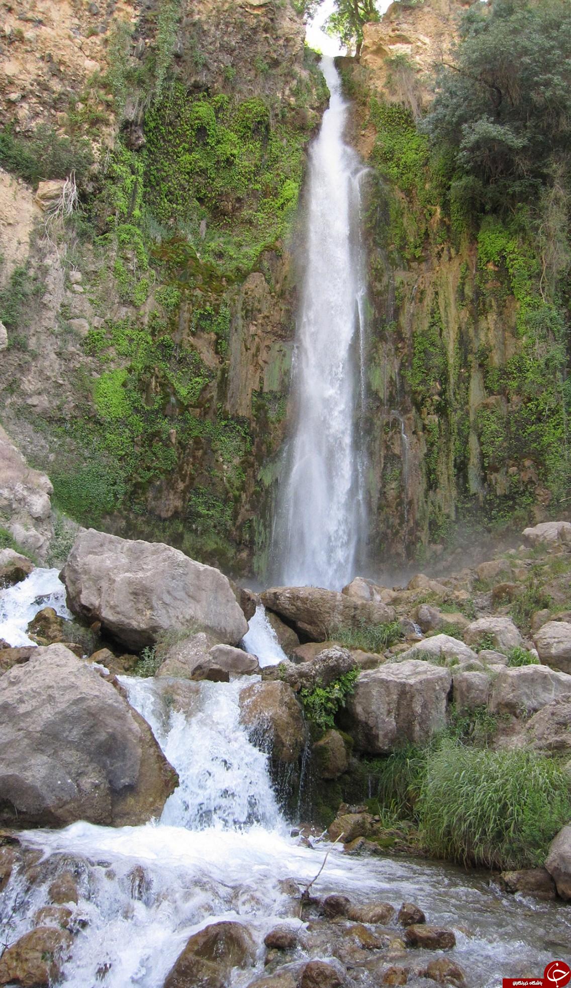 بلند&zwnj;ترین آبشار خوزستان + عکس