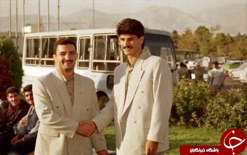 خاطره بازی با علی دایی و امیرضا خادم+عکس