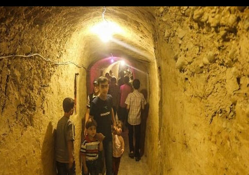 شهربازی کودکان سوری گریزان از داعش + عکس