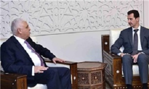 بشار اسد و مشاور امنیت ملی عراق: نابودی تروریسم تلاشی همگانی را می‌طلبد