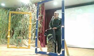 رونمایی از کتابچه سردار شهید محمد اقتداری در رودان