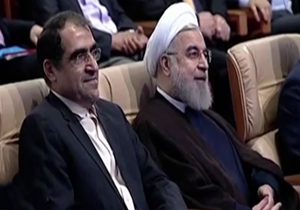 واکنش رئیس‌جمهور و اعضای هیات دولت در لحظه اجرای گروه کٌر + فیلم