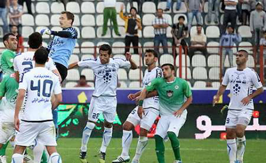 ملوان 1-  ذوب آهن0