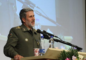 سخنرانی امیر حاتمی جانشین وزارت دفاع در جمع وابستگان نظامی مقیم تهران