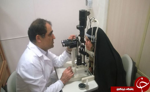 معاینه افخم توسط وزیر بهداشت