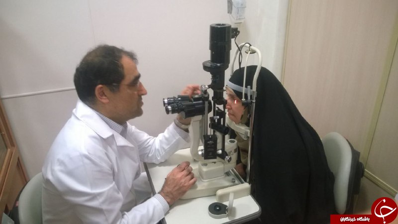 معاینه افخم توسط وزیر بهداشت