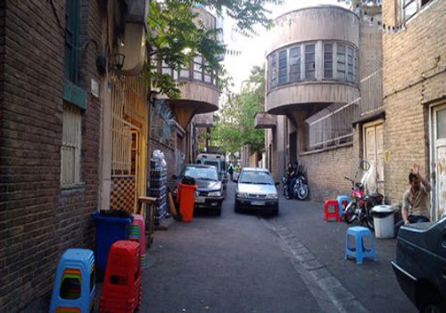 متفاوت ترین کوچه تهران+ عکس
