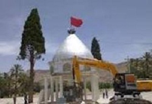 بازسازی امامزاده سیدسلطان ابوالقاسم رابر آغاز شد