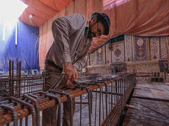 پیشرفت 60 درصدی ساخت سرداب امام حسین(ع) + تصاویر