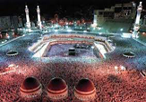 طواف کعبه با اسکوتر!