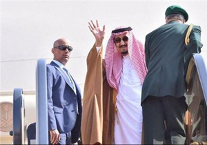 پادشاه عربستان وارد واشنگتن شد
