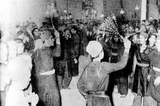 آیین عزاداری محرم در عصر قاجار = عکس