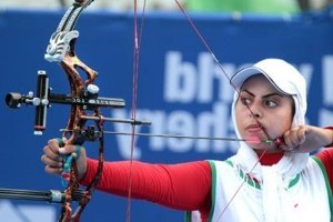 نایب قهرمانی تیم بانوان گلستان در مسابقات تیراندازی با کمان کشور