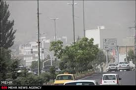 ورودموج جدیدی ازآلودگی هوابرروی آسمان استان کردستان