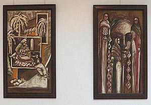 گشایش نمایشگاه آثار هنرمندان سیستان و بلوچستان در یزد