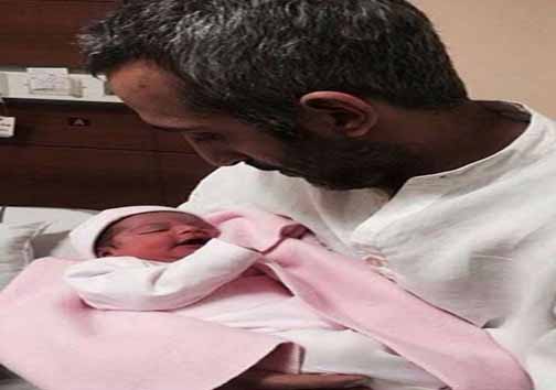 عکس: امیر مهدی ژوله پدر شد