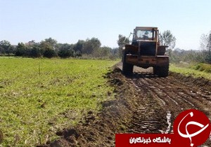 رفع تصرف حدود 300 مترمربع اراضی تصرفی در گیلان