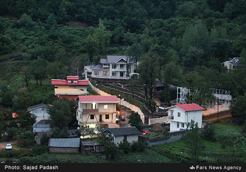 گزارش تصویری از ویلاهای حیران