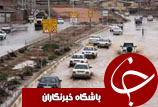 خسارت شدید سیل در جیرفت