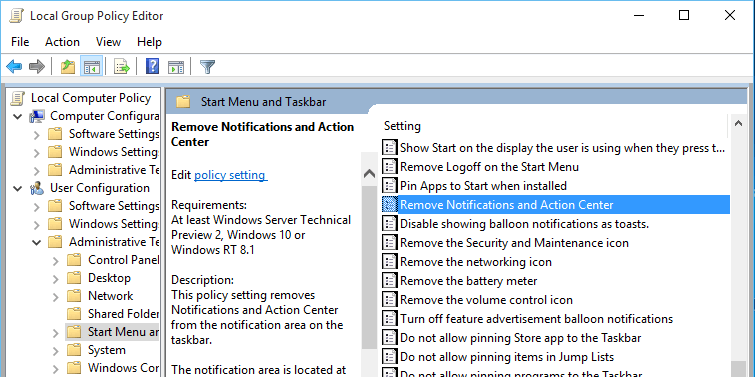 Action Center را غیرفعال کنید + آموزش تصویری