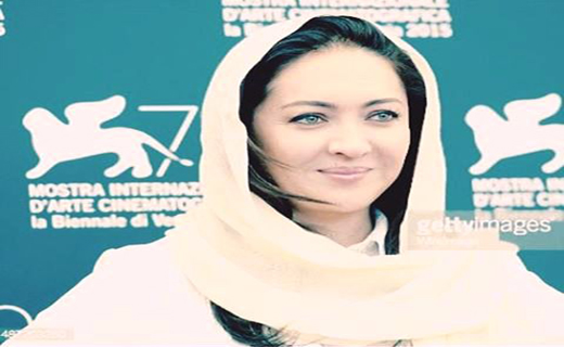 نیکی کریمی در کنار برنده جایزه نوبل+عکس