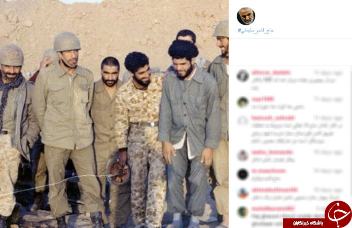 حاج قاسم سلیمانی در قاب جوانی و دفاع مقدس +تصاویر