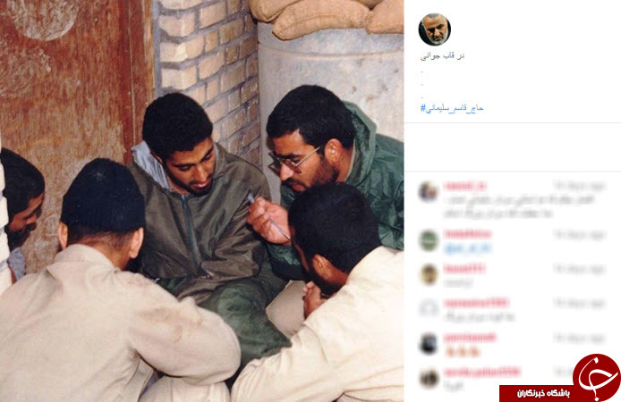 حاج قاسم سلیمانی در قاب جوانی و دفاع مقدس +تصاویر