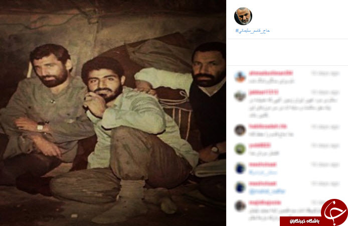 حاج قاسم سلیمانی در قاب جوانی و دفاع مقدس +تصاویر