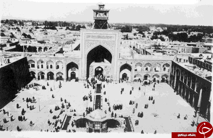 سقاخانه حرم رضوی در 300 سال پیش + تصاویر