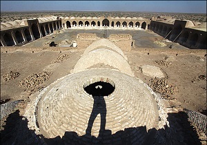 احیای کاروان‌سرای «دیر گچین» در استان قم