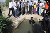 کانال آبیاری کودک خردسال را بلعید