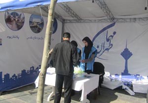 برپایی کمپ استقبال از مسافران تابستانی
