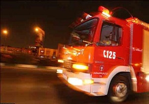 نجات جان سرنشینان یک دستگاه کامیون در قم