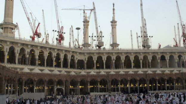 دست کم 107 قربانی در حادثه سقوط جرثقیل در مسجد الحرام